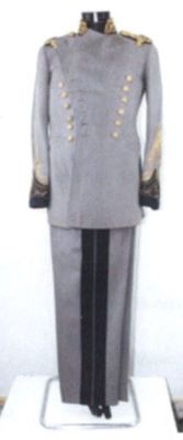 uniformă militară; uniformă de general de divizie, adjutant regal, Batalionul 4 vânători de munte