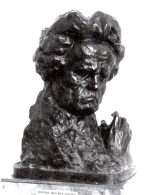 sculptură - Paciurea, Dimitrie; Beethoven