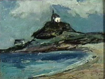 pictură - Petrașcu, Gheorghe; Vedere din Bretania