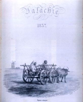 litografie - Raffet, Auguste-Denis-Marie; Valachie (Valahia) - pagina de titlu