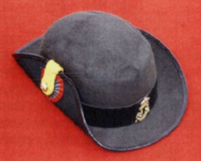 pălărie; ținută de ceremonie