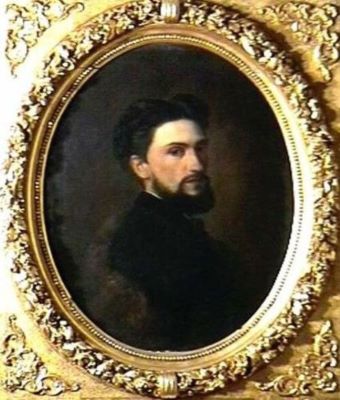 pictură - Aman, Theodor; Portret de bărbat