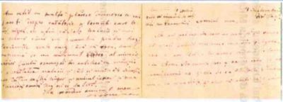 scrisoare - Micle, Veronica; Veronica Micle către Mihai Eminescu