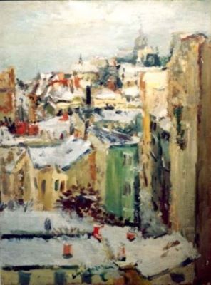 pictură - Grigorescu, Lucian; Vedere (Spre Bld. Ferdinand)