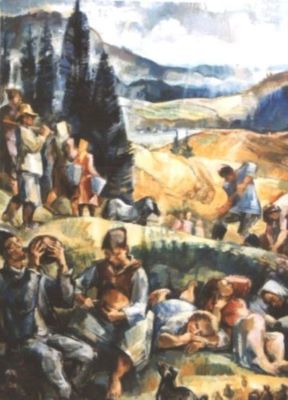 pictură - Nagy, Imre; Culegători de cartofi