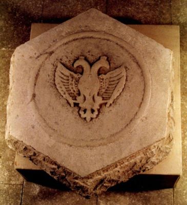 blazon; Stemă heraldică - vulturul bicefal