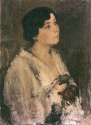 pictură - Delavrancea, Dona Niculina (Nuni Dona); Elena Dona