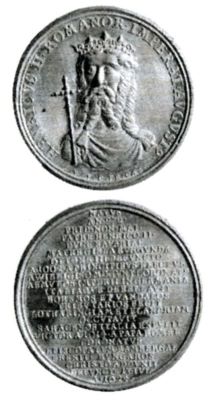 Medalie dedicată împăratului Henric II cel Sfânt