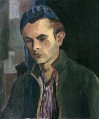 pictură - Delavrancea, Dona Niculina (Nuni Dona); Portret de bărbat