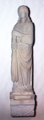 sculptură; Sfântă