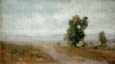 pictură - Grigorescu, Nicolae; Peisaj de țară