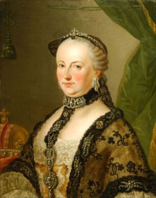 pictură; Împărăteasa Maria Tereza