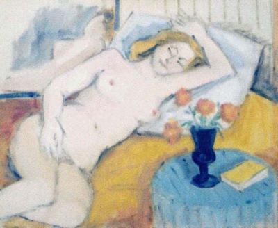 pictură - Pallady, Theodor; Nud în interior