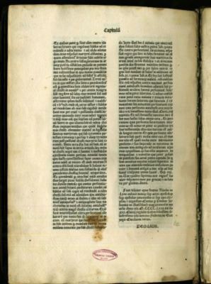 incunabul - Nicolaus de Lyra; Postilla super Actus apostolorum, Epistolas Canonicales et Apocalypsim