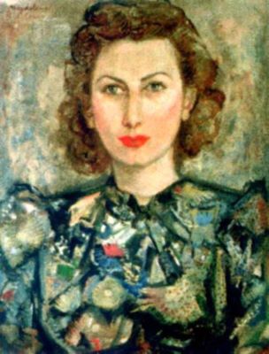 pictură - Rădulescu, Magdalena; Cella Serghi