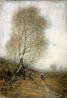 pictură - Grigorescu, Nicolae; La marginea crângului