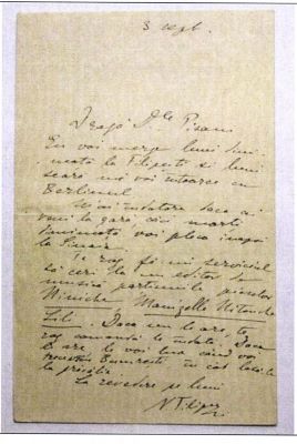 Filipescu, Nicolae; Scrisoare trimisă de Nicolae Filipescu lui Timoleon Filipescu