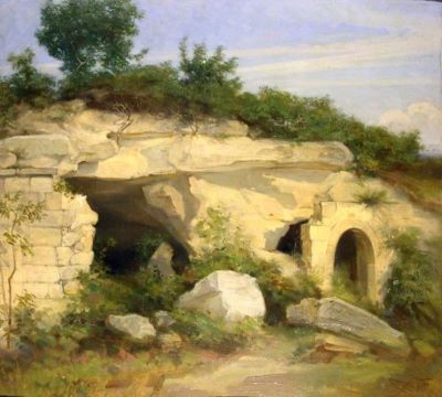 pictură - Dörschlag, Carl; Ruine