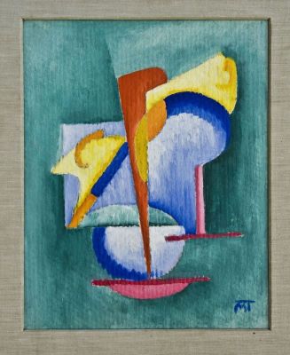 pictură - Mattis-Teutsch, Hans; Compoziție: Flori sufletești