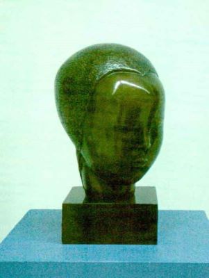 sculptură - Codreanu, Irina; Cap de chinezoaică