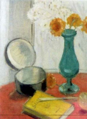 pictură - Pallady, Theodor; Natură moartă (Flori de soc și gălbenele)