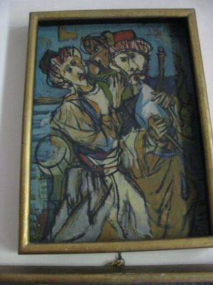 tablou - Iancu, Marcel; Muzicanți