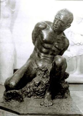 sculptură - Ionescu-Valbudea, Ștefan; Speriatul