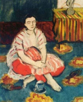 pictură de șevalet - Pallady, Theodor; Odaliscă