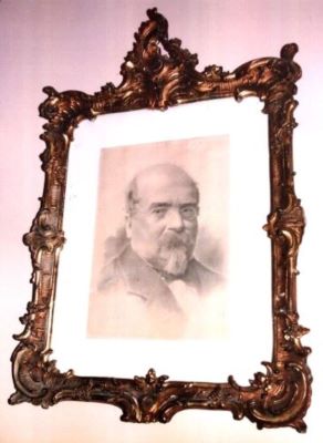 portret - A. Thiel; Mihail Kogălniceanu