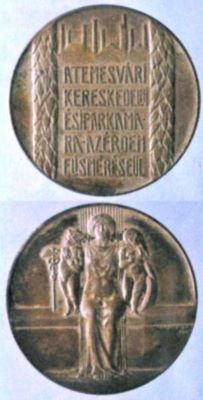 Medalie de merit a Camerei de Comerț și Industrie din Timișoara (1909)