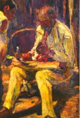 pictură - Schweitzer-Cumpăna, Rudolf; Dogarii