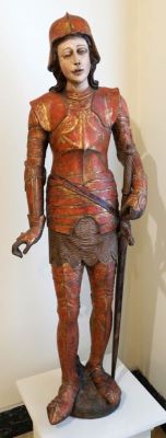 sculptură decorativă - anonim francez; Ioanna d'Arc