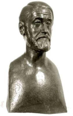 bust - Paciurea, Dimitrie; Profesorul Lebrun