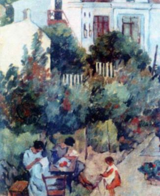 pictură - Theodorescu-Sion, Ion; Peisaj urban