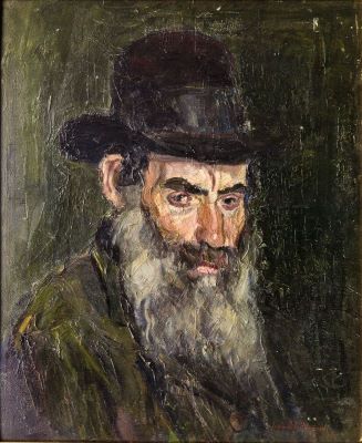 pictură de șevalet - Steriadi, Jean Alexandru; Portret de evreu