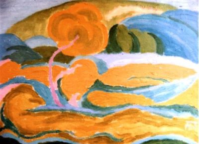 pictură de șevalet - Mattis-Teutsch, Hans; Peisaj