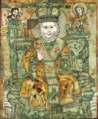 icoană - Simion; Sfântul Nicolae