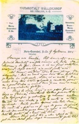 scrisoare - Mureșianu, A. Aurel; Mureșianu, Aurel către soția sa, Elena