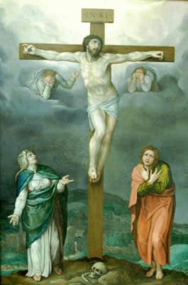 pictură - Mostaert, Gillis; Herreyens, Willem Jakob; Christ pe cruce