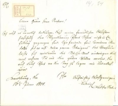 scrisoare - Haynald, Lajos; Haynald Lajos către Mureșianu Iacob