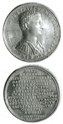 Medalie dedicată împăratului Decius