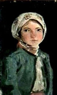 pictură - Andreescu, Ion; Portret de fată