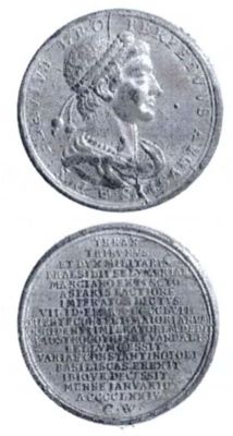 Medalie dedicată împăratului Leon I