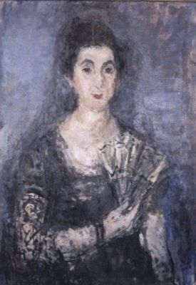 pictură - Moser-Padina, Alexandru; Soția lui K.H.Zambaccian