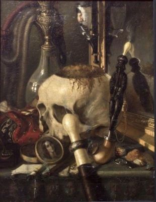 pictură de șevalet - Rosenthal, Constantin Daniel; Vanitas