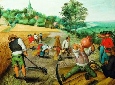 pictură de șevalet - Brueghel Cel Tânăr, Pieter; Vara
