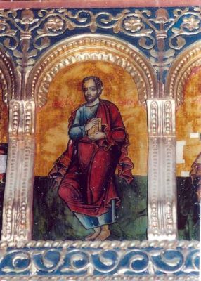 icoană - Preda și Marin; Apostolul Pavel