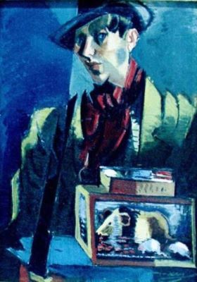pictură de șevalet - Maxy, Max Hermann; Flașnetar