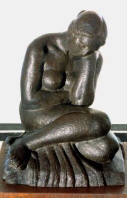sculptură - Han, Oscar; Nud de femeie