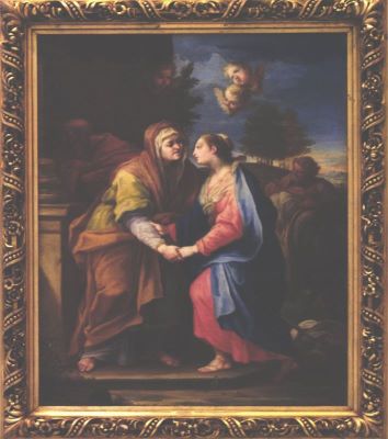 pictură de șevalet - Palladini, Litterio; Vizitația